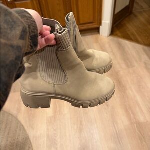 Universal Thread Beige Ankle Booties